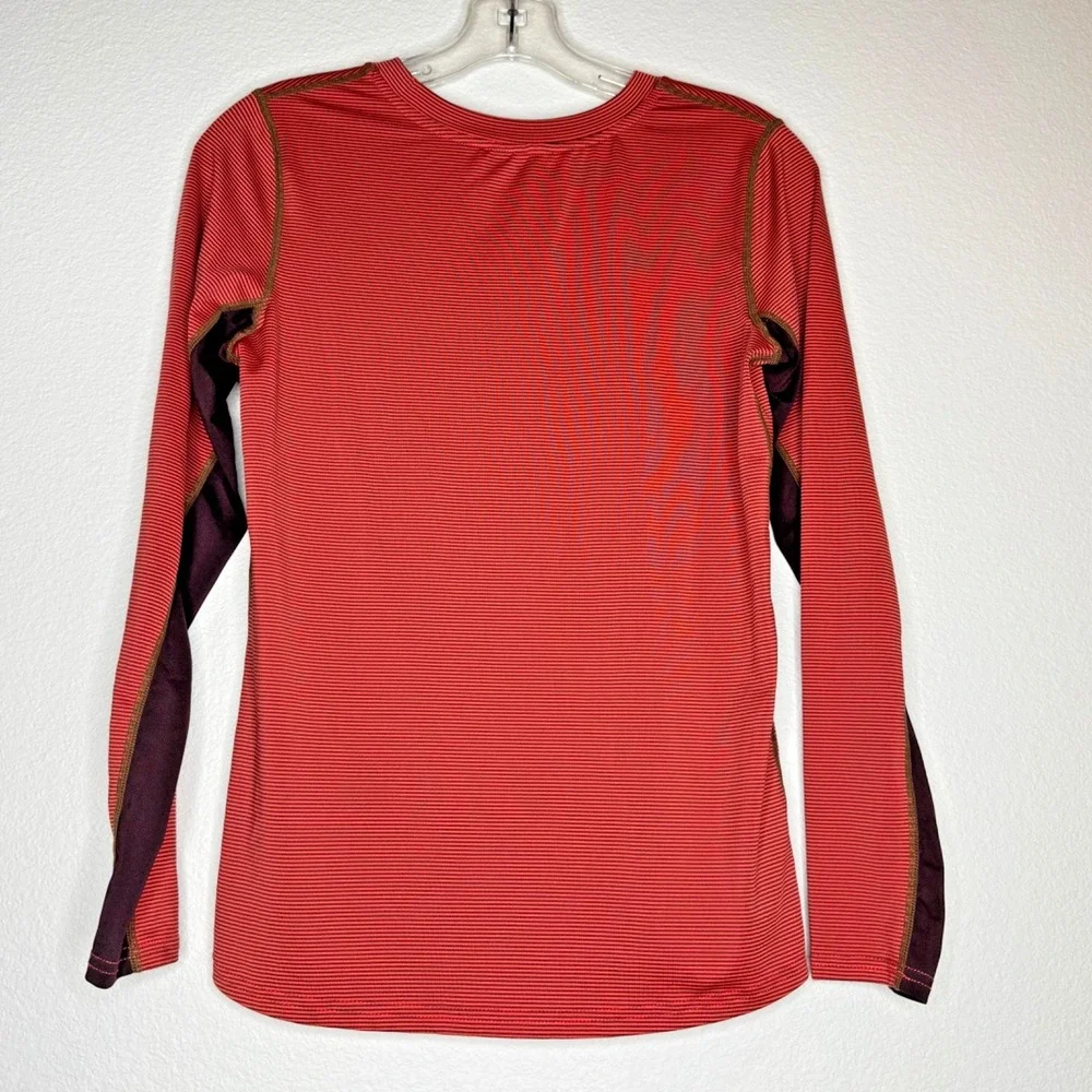 KERRITS Girls Equestrian Pullover Top Youth XL Orange Red Brown Horse Graphic‎